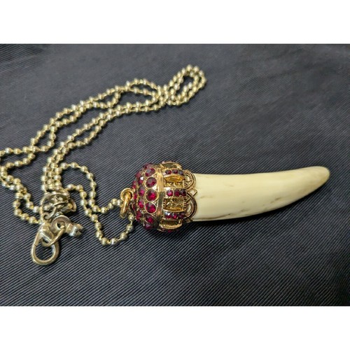 Collana ciondolo corno dolce - dolce, &