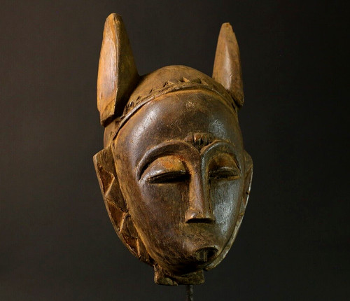 Maschera africana baule - maschera,