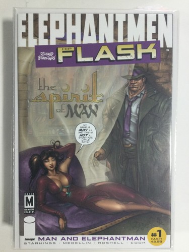 Copertina elephantmen man - man, and