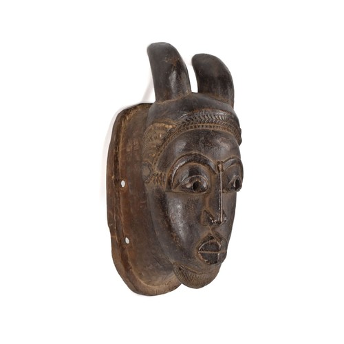 Baule ritratto maschera corna - ritratto,